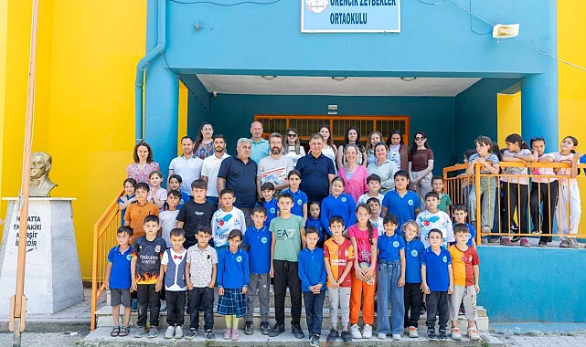 Başkan Tugay'dan Kirazlı çocuklara gezi ve şenlik müjdesi