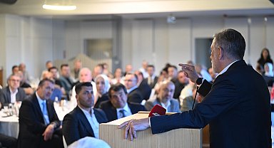 BTSO Başkanı İbrahim Burkay DOSAB'taki firmalarla buluştu