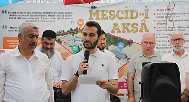 BTÜ'lü öğrenciler Filistin için nöbette