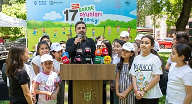 Bursa’da Sokak Oyunları Şenliği