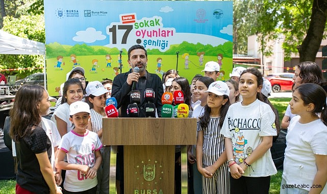 Bursa’da Sokak Oyunları Şenliği