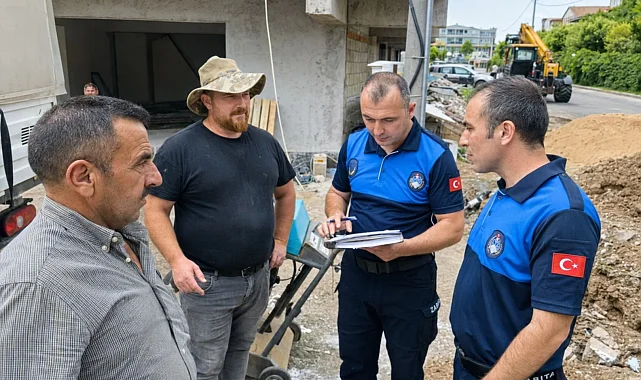 Bursa Gemlik'te inşaat ve gürültüye 'sınav' molası!