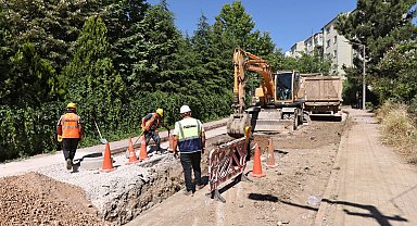 Bursa İnegöl'de Büyüşehir'den altyapı hamlesi