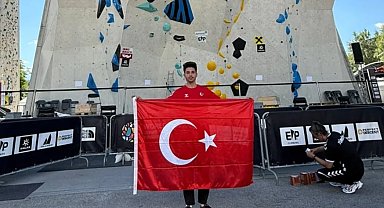 Bursa İnegöllü sporcu Dünya Kupası'nda Türkiye için yarıştı