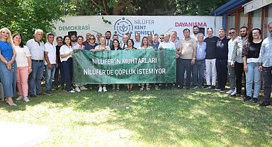 Bursa Nilüfer katı atık tesisine karşı tek ses oldu