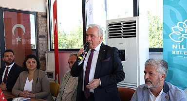 Bursa Nilüfer'de Başkan Özdemir, turizm projelerini muhtarlara anlattı