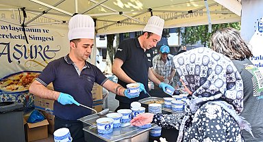 Bursa Nilüfer'de Muharrem ayının bereketi yaşandı