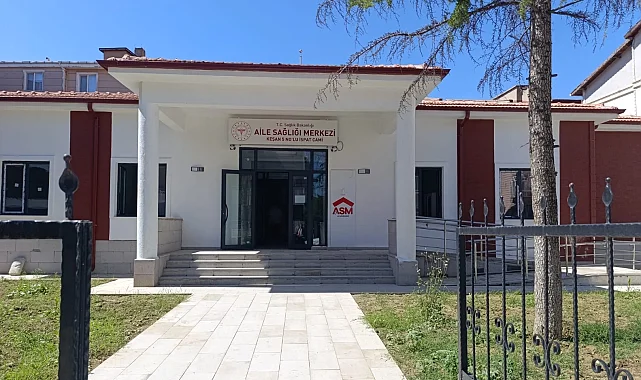 Edirne Keşan'da aile hekimliği yeni binasında hizmete açıldı