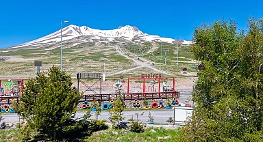 Erciyes'te Çocuk Bisiklet ve Aktivite Parkı sezonu açıldı