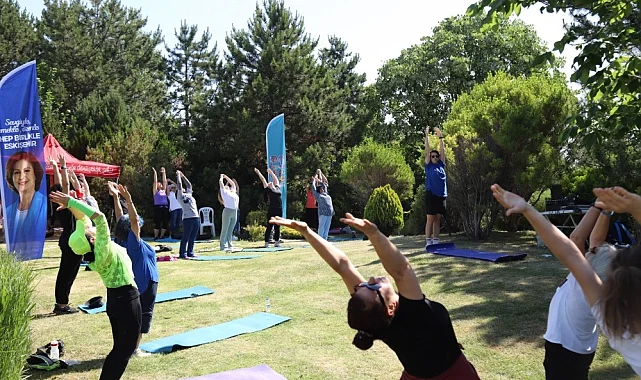 Eskişehir'de açık hava spor etkinliklerine yoğun ilgi