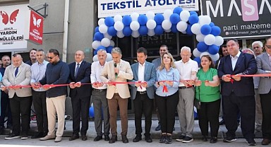Gemlik Belediyesi’nden Tekstil Atölyesi Açılışı