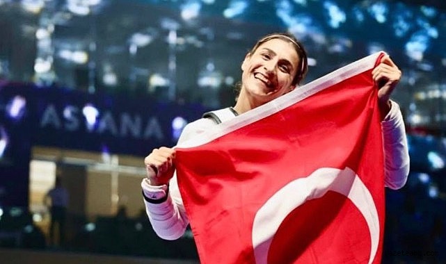Hatice Kübra İlgün’den Kazakistan’da Çifte Madalya Başarısı