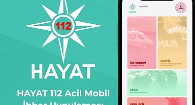HAYAT 112 bir ayda 600 bini aştı... 7 bin 157 acil vakaya dijital müdahale