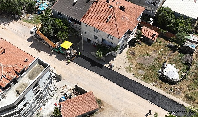 Huzur Mahallesi’nde 1.5 Kilometrelik Asfalt Seferberliği