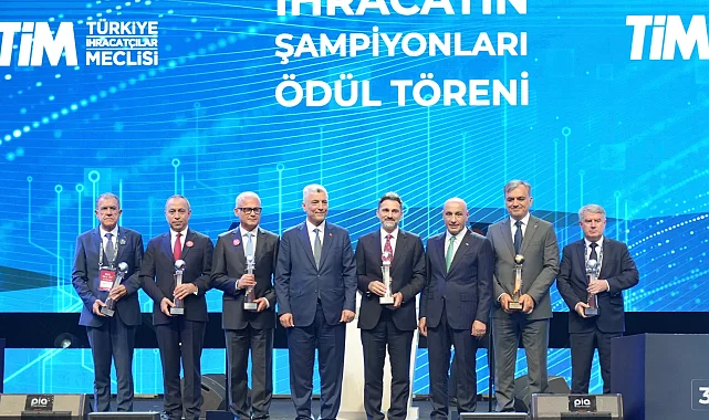 İhracat şampiyonlarının 11'i Egeli