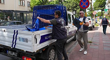 İstanbul Maltepe'de zabıta ekipleri işgallere karşı sahada