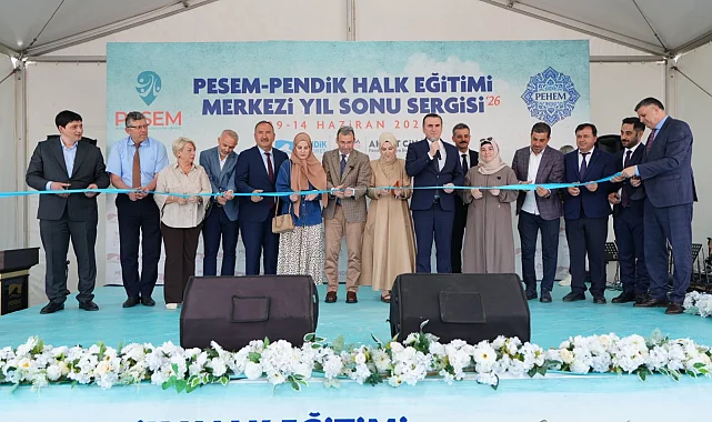 İstanbul Pendik'te muhteşem yıl sonu sergisi açıldı
