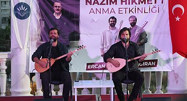 İzmir Karabağlar'da Nazım Hikmet'in dizeleri yankılandı