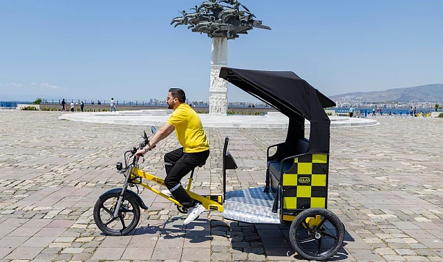 İzmir'in çevreci aracı Bisicab'in ücret tarifesi belli oldu