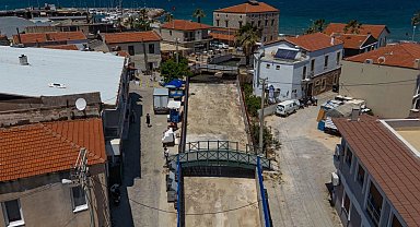 İZSU'dan Yarımada derelerine güvenlik seferberliği... Urla ve Çeşme'de 7 bin 500 ton taş kullanıldı