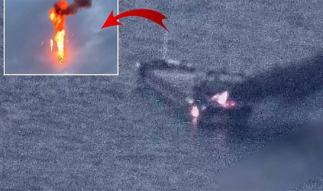 Karadeniz’de Yük Gemisine Dron Saldırısı
