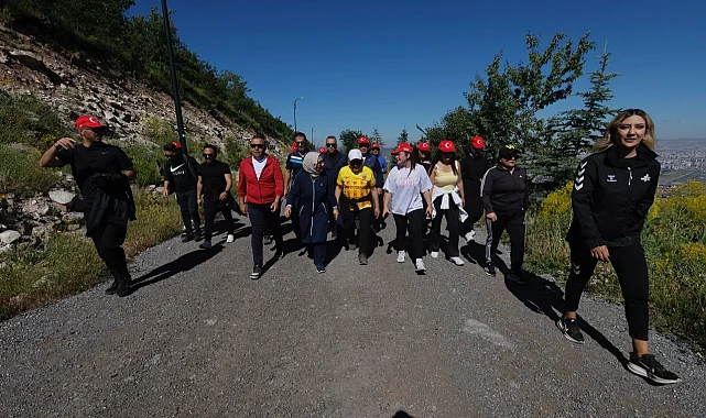 Kayseri Büyükşehir'den Yaza Merhaba Doğa Yürüyüşü