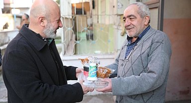Kayseri Kocasinan'dan evlere sıcak yemek servisi