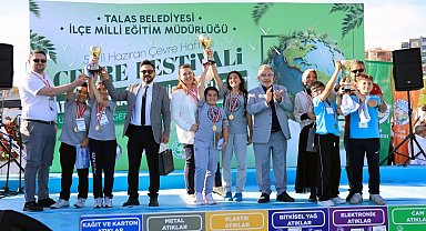 Kayseri Talas'ta çevre bilinci sanatla buluştu
