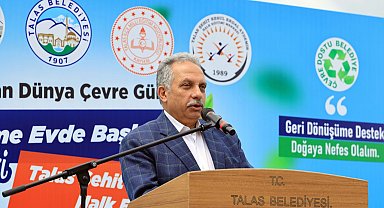 Kayseri Talas'ta çevre bilinci sanatla buluşuyor