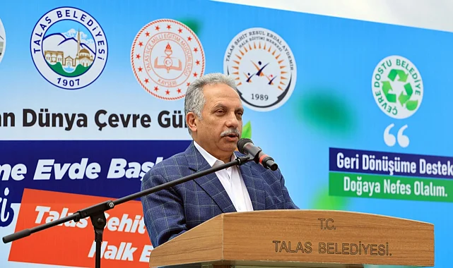Kayseri Talas'ta çevre bilinci sanatla buluşuyor