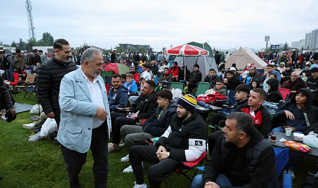 Kayseri Talas'ta milli heyecanın yeni adresi Ali Dağı