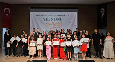 Keçiören Belediyesi Konservatuvarı'ndan yıl sonu konseri