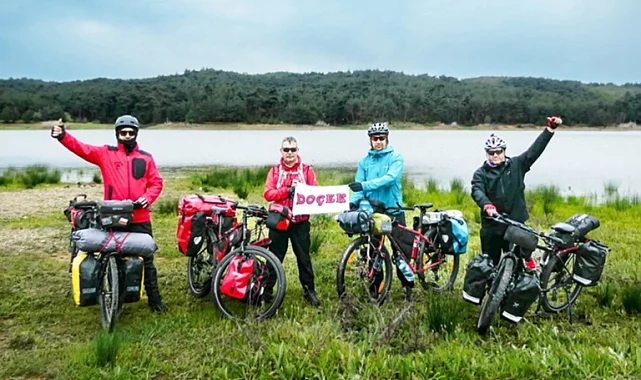Keşan DOÇEK'ten tarihi pedal yolculuğu
