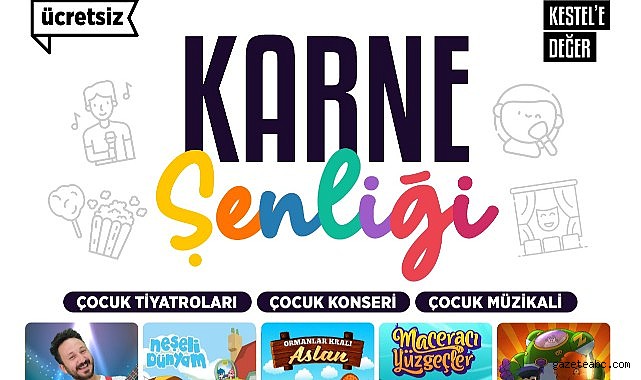 Kestel Belediyesi’nden Yaz Tatiline Renkli Başlangıç