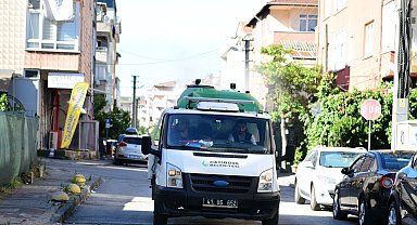 Kocaeli Çayırova'da vektörle mücadele sürüyor