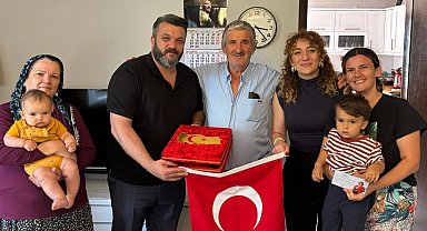 Kocaeli İzmit'te Kıbrıs gazilerine anlamlı ziyaret