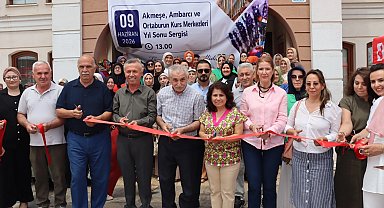 Kocaeli'de Akmeşe'de üretim dolu yıl sergiyle taçlandı