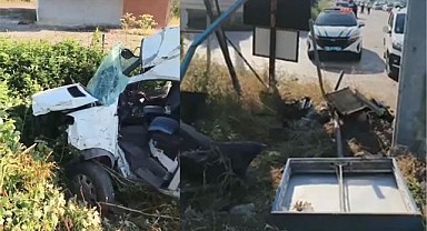 Kontrolden Çıkan Minibüs Dehşet Saçtı