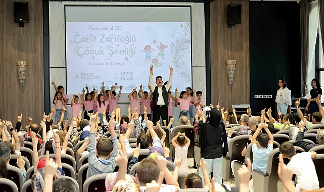 Konya Karatay'da 20. Cahit Zarifoğlu Çocuk Şenliği düzenlendi