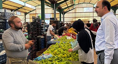 Konya'da Başkan Altay'dan esnaf ve vatandaş ziyareti