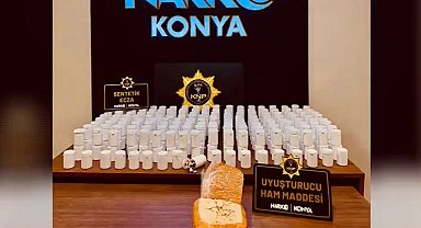 Konya'da uyuşturucu operasyonu: 18 tutuklama