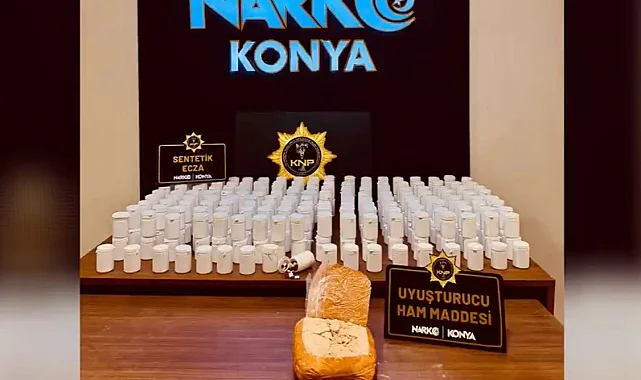 Konya'da uyuşturucu operasyonu: 18 tutuklama