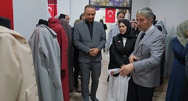Kütahya'da kursiyerlerin ürünleri sergide beğeni kazandı