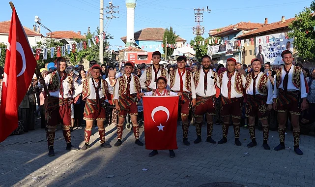 Manisa Gökçeören'de ilk kültür festivali coşkusu