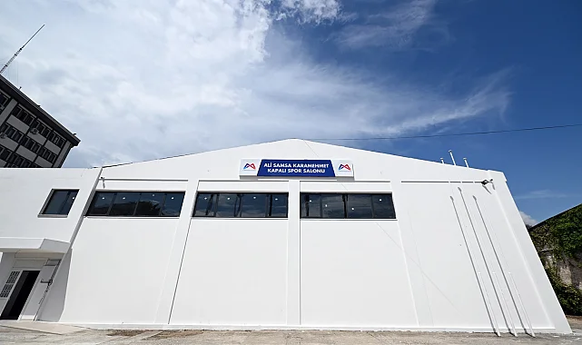 Mersin Büyükşehir'den Tarsus'a modern spor tesisi