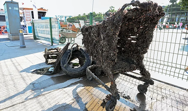 Mersin'de Dünya Çevre Haftası'nda deniz tabanı temizliği