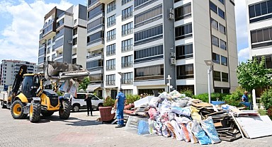 Millet Mahallesi’nde Yangın Sonrası Hızlı Müdahale