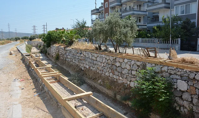 Muğla'da MUSKİ derelerde güvenliği artırıyor