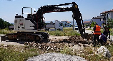 MUSKİ'den Yatağan Yeni Mahalle'ye kanalizasyon hamlesi