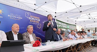 Mustafa Palancıoğlu Gesililerle buluştu